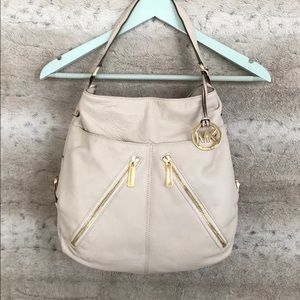 MICHAEL KORS- Large Leather Hobo